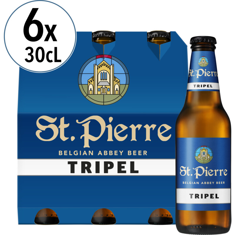 Een afbeelding van St. Pierre Tripel 6-pack