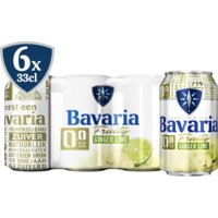 Albert Heijn Bavaria 0.0% Ginger lime 6-pack aanbieding
