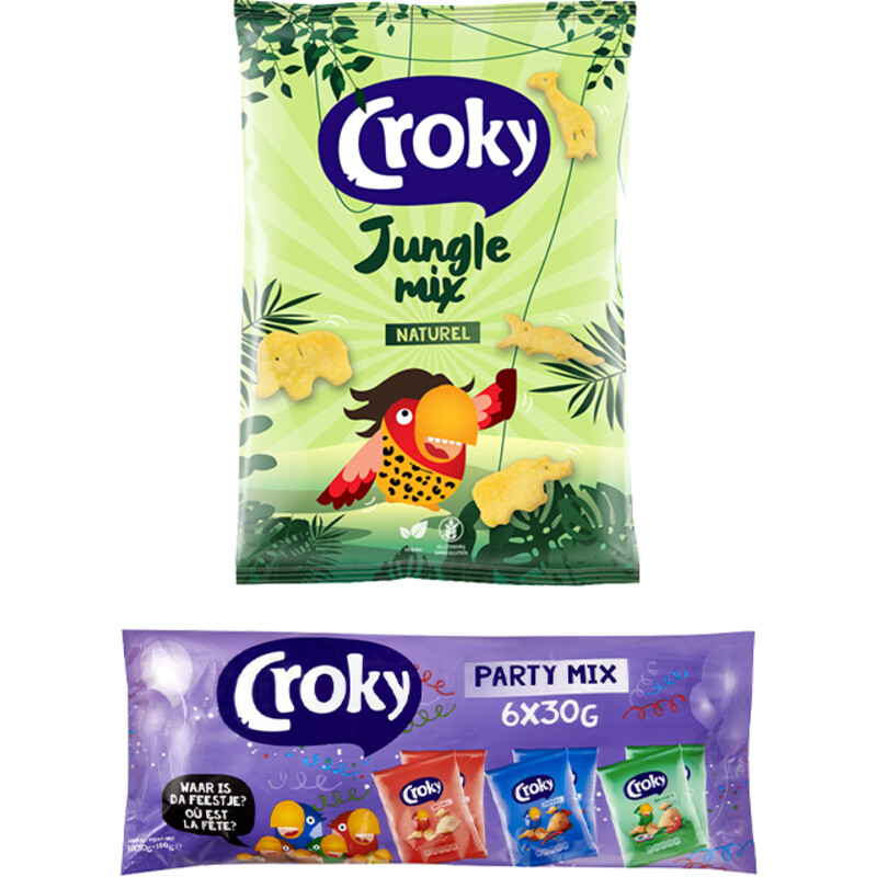 Een afbeelding van Croky Jungle Mix of PartyMix