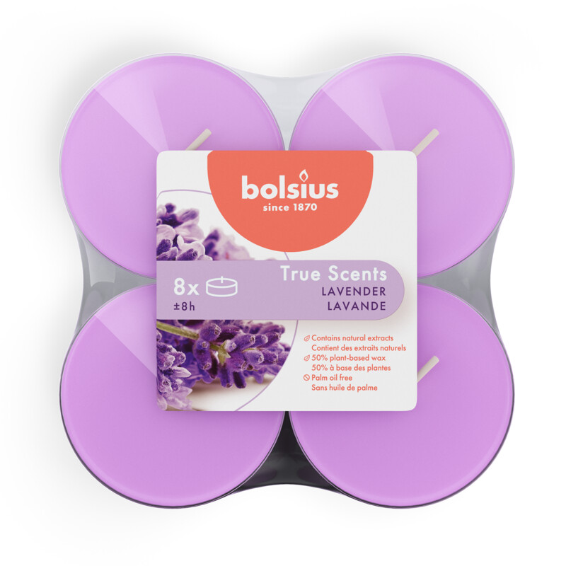 Een afbeelding van Bolsius True scents lavendel