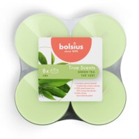 Een afbeelding van Bolsius Maxi geurtheelichten groene thee