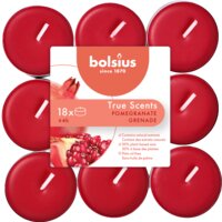 Een afbeelding van Bolsius True scents geurtheelichten granaatappel