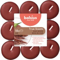 Een afbeelding van Bolsius True scents geurtheelichten oud wood