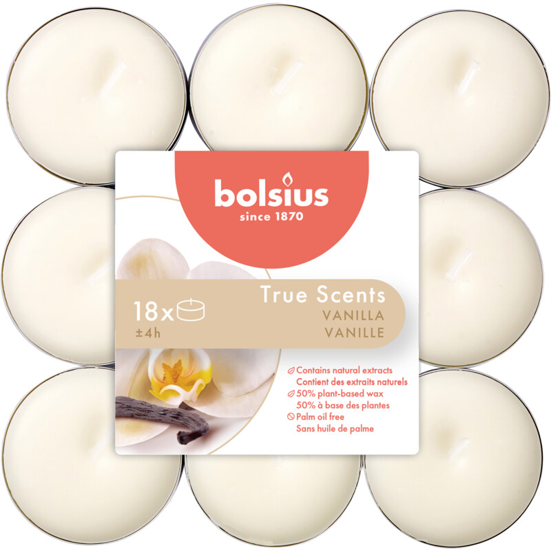 partitie Absoluut speler Bolsius True scents geurtheelichten vanille bestellen | Albert Heijn