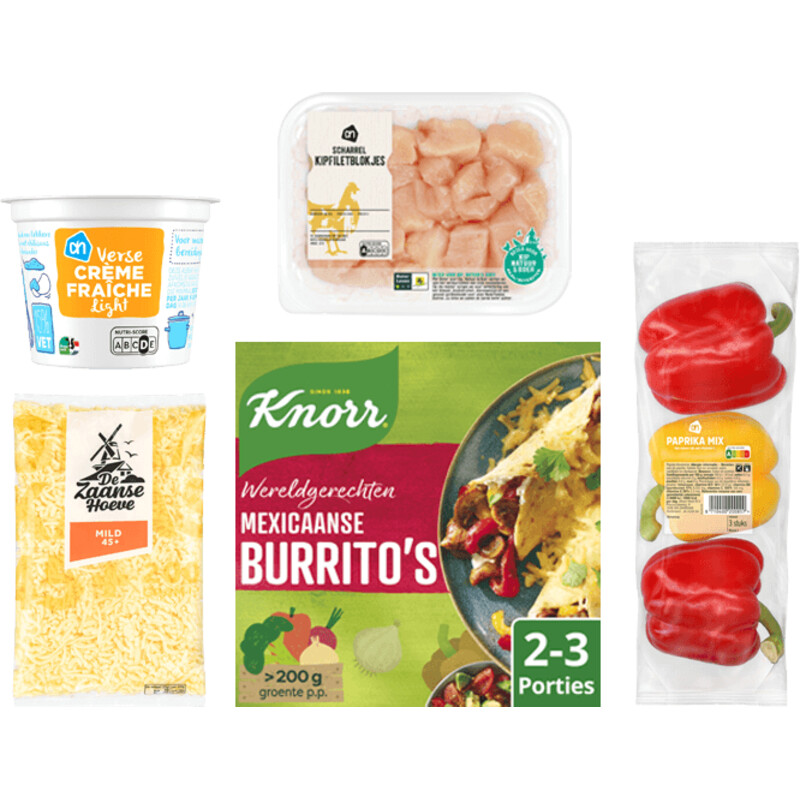 Een afbeelding van Knorr Burritos Complete Maaltijd