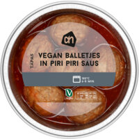 Een afbeelding van AH Vegan balletjes piri piri saus
