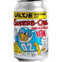 Een afbeelding van Uiltje Brewing Superb-owl non-alcoholic IPA