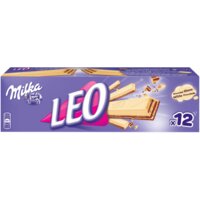 Een afbeelding van Milka Leo witte chocolade bel