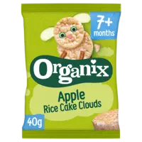 Organix Apple rice cake clouds 7m+