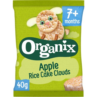 Organix apple deals rice cakes