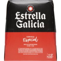 Een afbeelding van Estrella Galicia Cerveza especial 6-pack