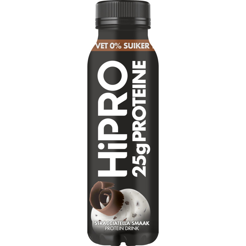 Een afbeelding van HiPRO Protein drink stracciatella
