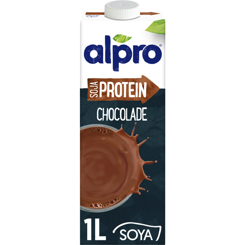 Een afbeelding van Alpro Protein sojadrink chocolade