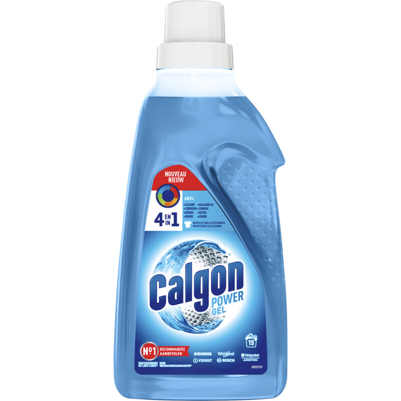Een afbeelding van Calgon Wasmachinereiniger en anti kalk gel