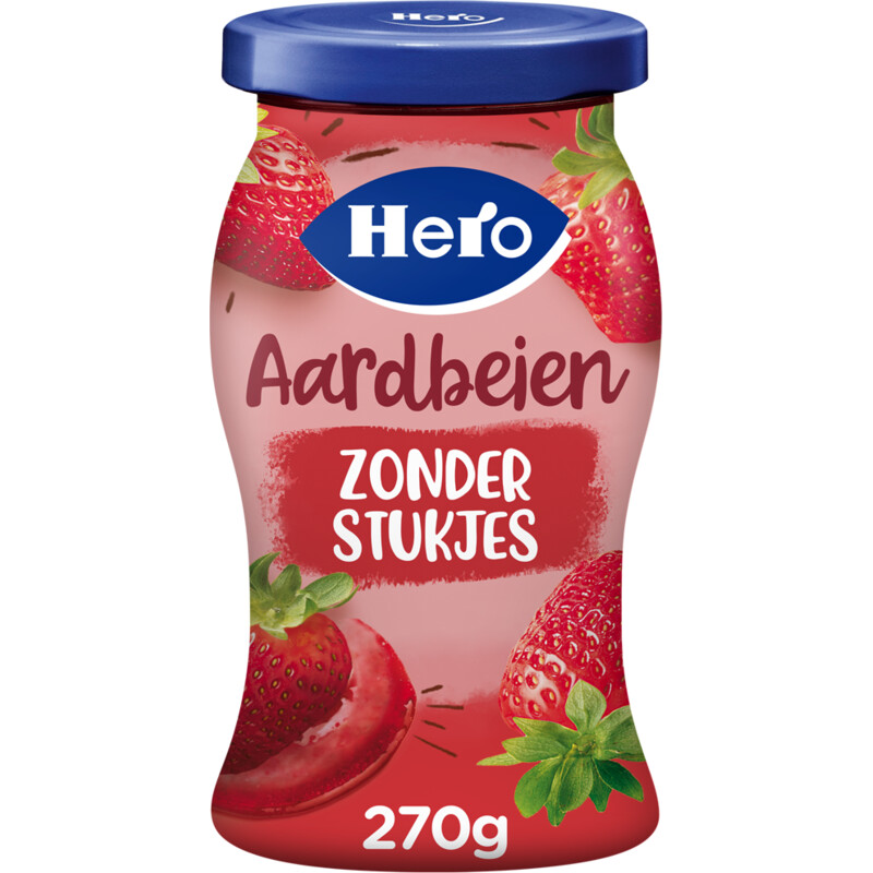 Een afbeelding van Hero Vruchtenspread zonder stukjes aardbei