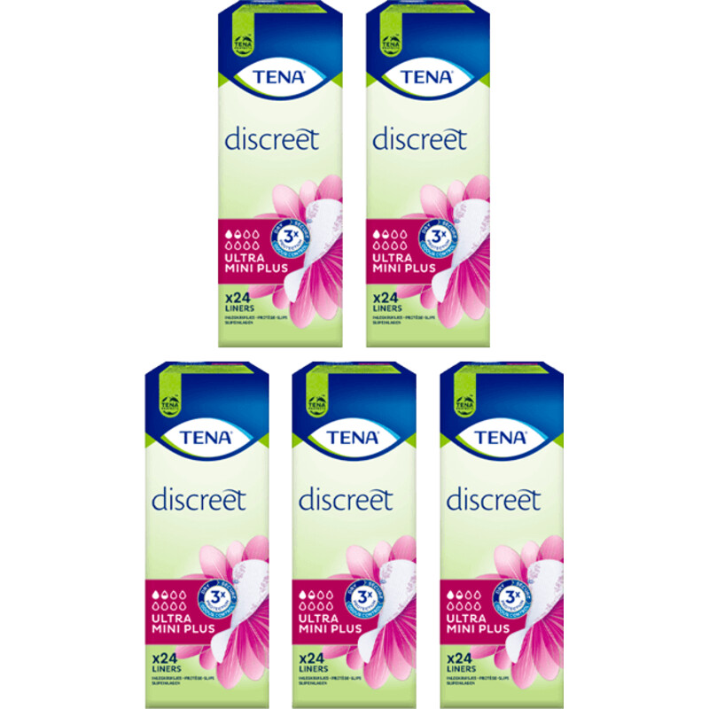 Een afbeelding van Tena Lady ultra mini plus 5-pack