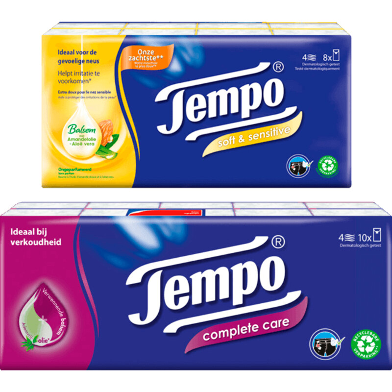 Een afbeelding van Tempo zakdoekjes pakket	