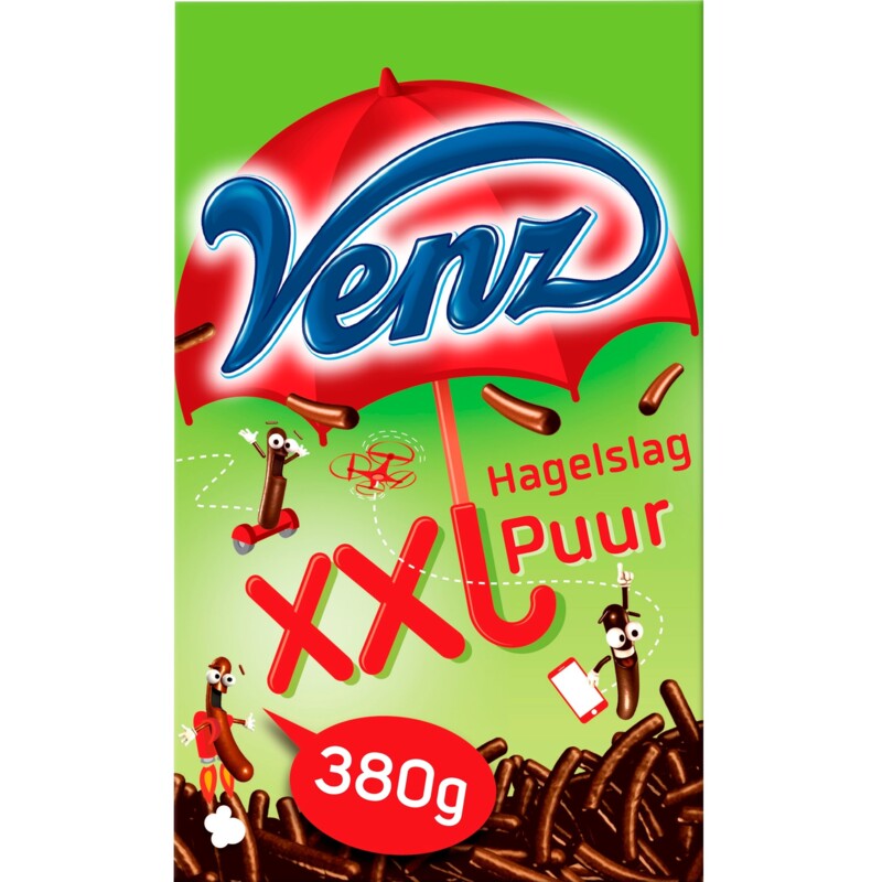 Venz XXL hagelslag puur