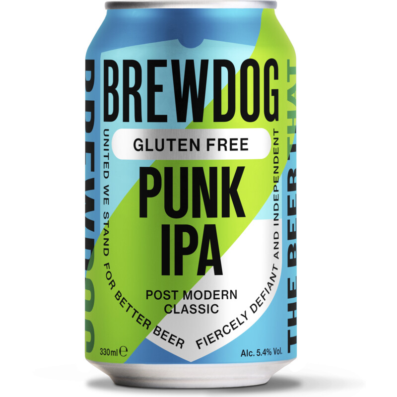 Een afbeelding van BrewDog Punk IPA gluten free