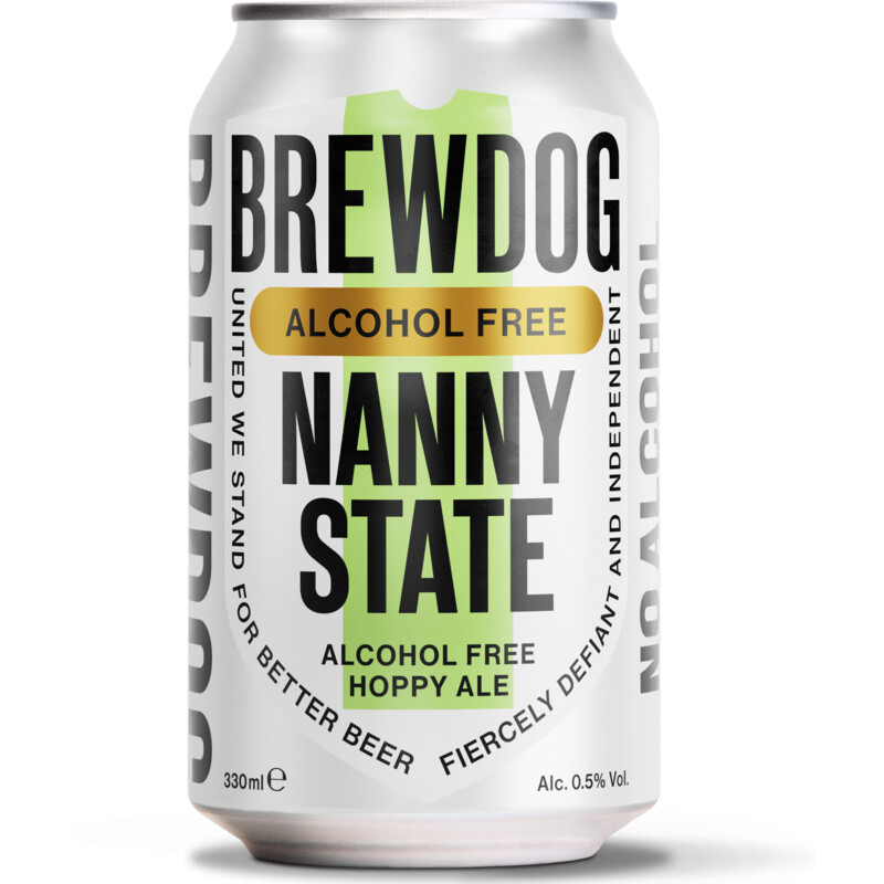 Een afbeelding van BrewDog Nanny state alcohol free