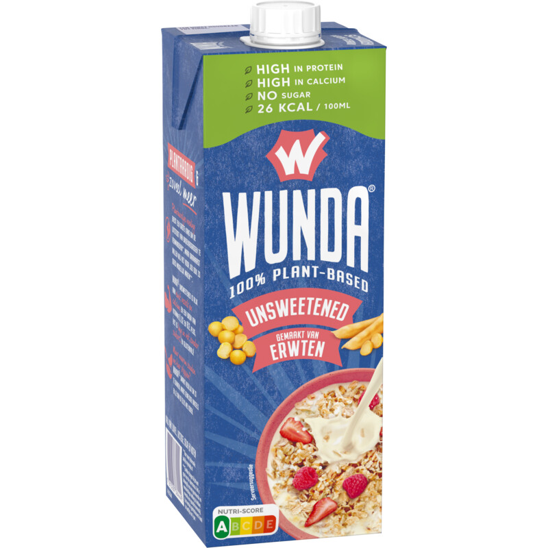 Een afbeelding van Wunda Unsweetened plantaardig