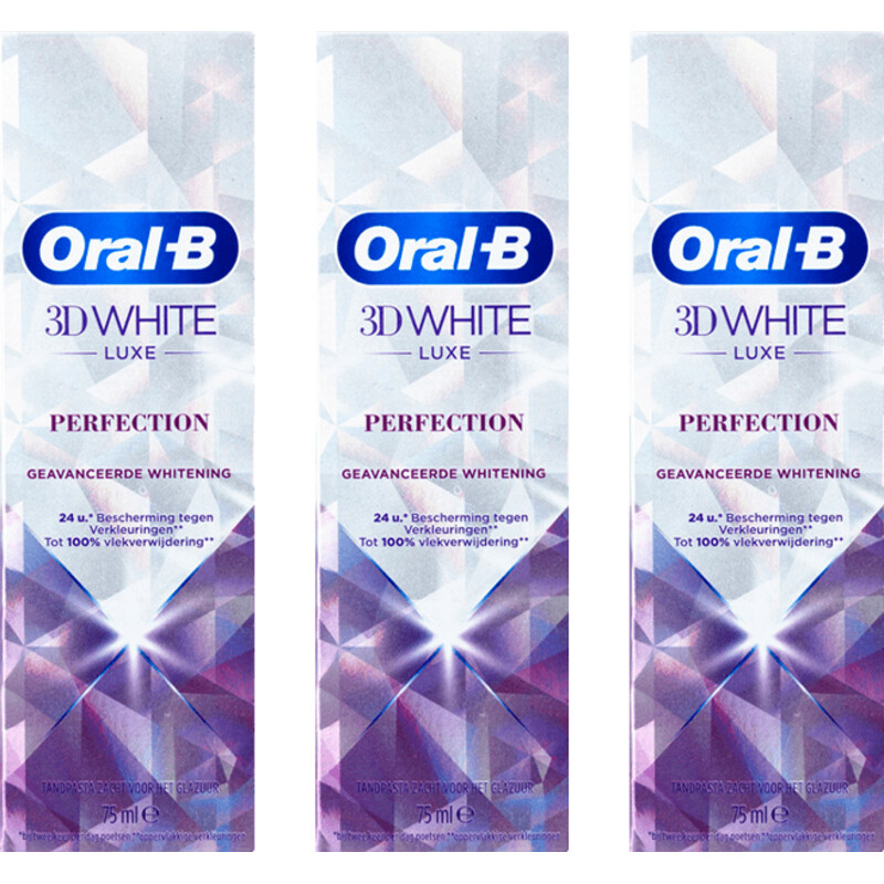 Een afbeelding van Oral-B 3D White Luxe 3-pack