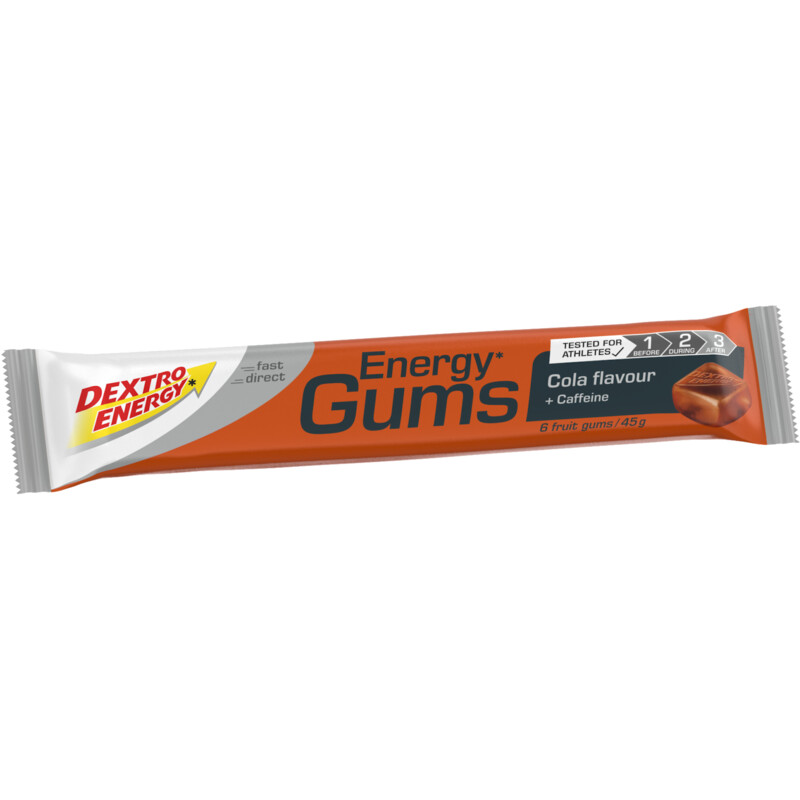 Een afbeelding van Dextro Energy gums cola + caffeine