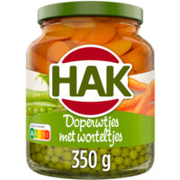 Een afbeelding van Hak Doperwtjes met worteltjes