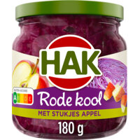 Rode kool met stukjes appel - 1560
