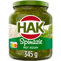Een afbeelding van Hak Spinazie met room
