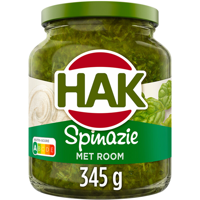 Een afbeelding van Hak Spinazie met room