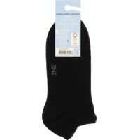 Een afbeelding van Blue Dames enkelsokken zwart maat 39-42