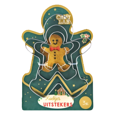 pdp-image-Craft Lab Uitsteekvormpjes gingerbread poppetje