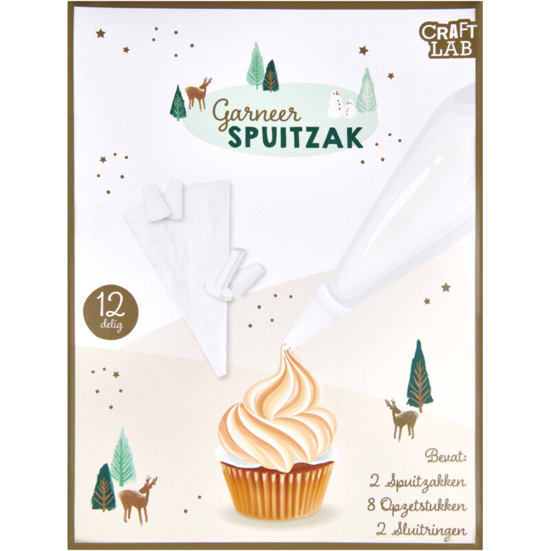 Een afbeelding van Craft Lab Spuitzak met 8 noozles