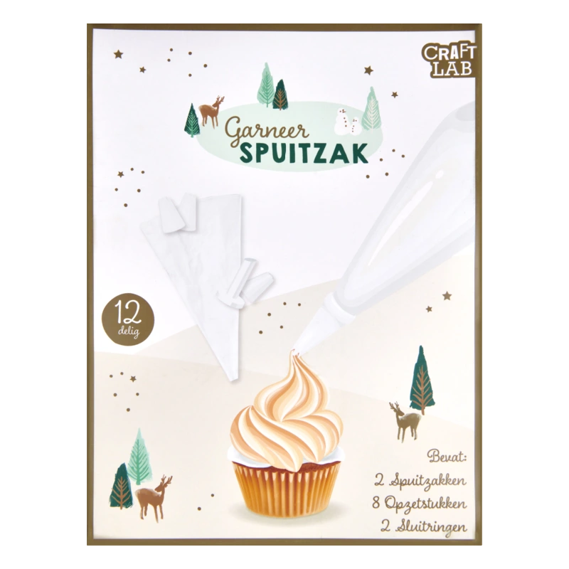 Spuitzak met 8 noozles
