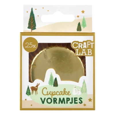 pdp-image-Craft Lab Cupcake vormpjes goud
