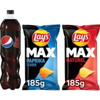 Een afbeelding van Pepsi Lay's cola zero sugar chips pakket