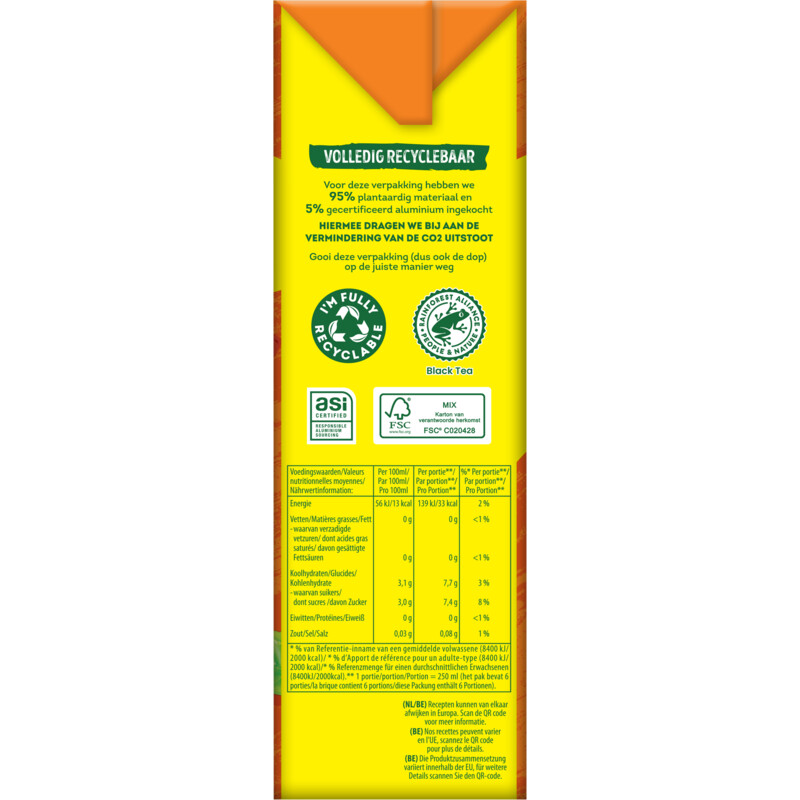 Een afbeelding van Lipton Ice tea peach