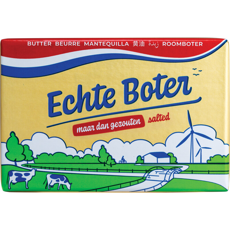 Een afbeelding van Echte Boter Roomboter maar dan gezouten