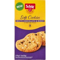 Een afbeelding van Schär Soft cookies white chocolate & berry