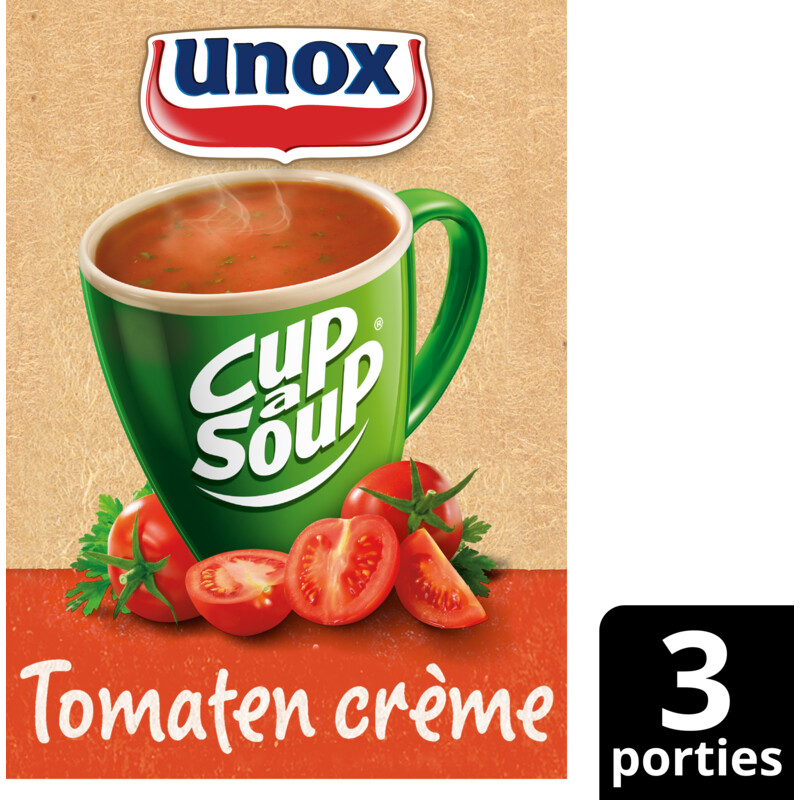 Een afbeelding van Unox Cup-a-soup tomaat créme