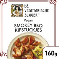 Een afbeelding van Vegetarische Slager Vegan smokey BBQ kipstuckjes