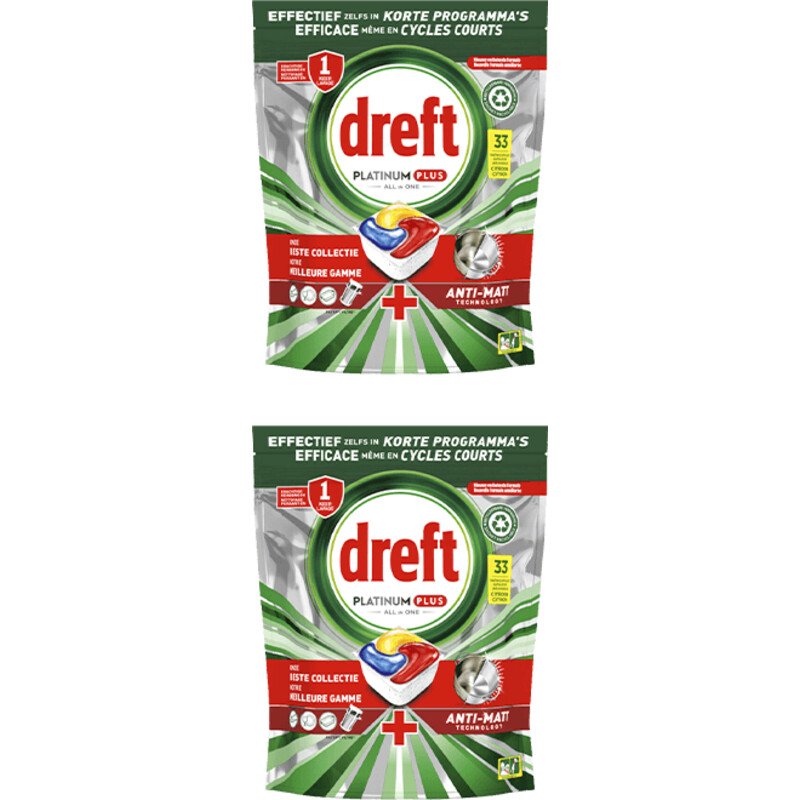 Een afbeelding van Dreft Vaatwas Platinum+ Citroen