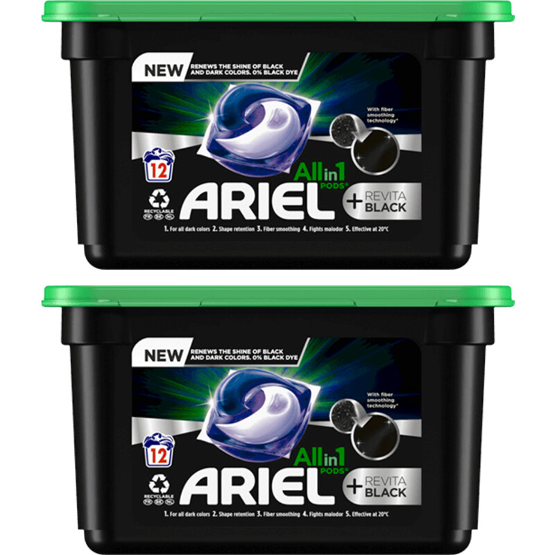 Een afbeelding van Ariel pods+ Black