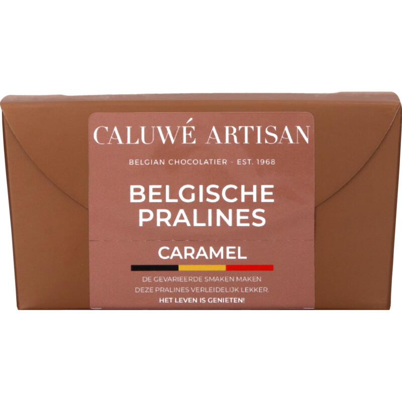 Een afbeelding van Caluwé Artisan Belgische pralines caramel
