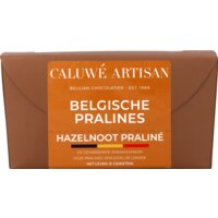 Een afbeelding van Caluwé Artisan Belgische pralines hazelnoot praliné