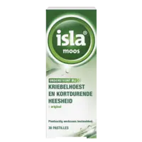 Isla Moos pastilles kriebelhoest & heesheid