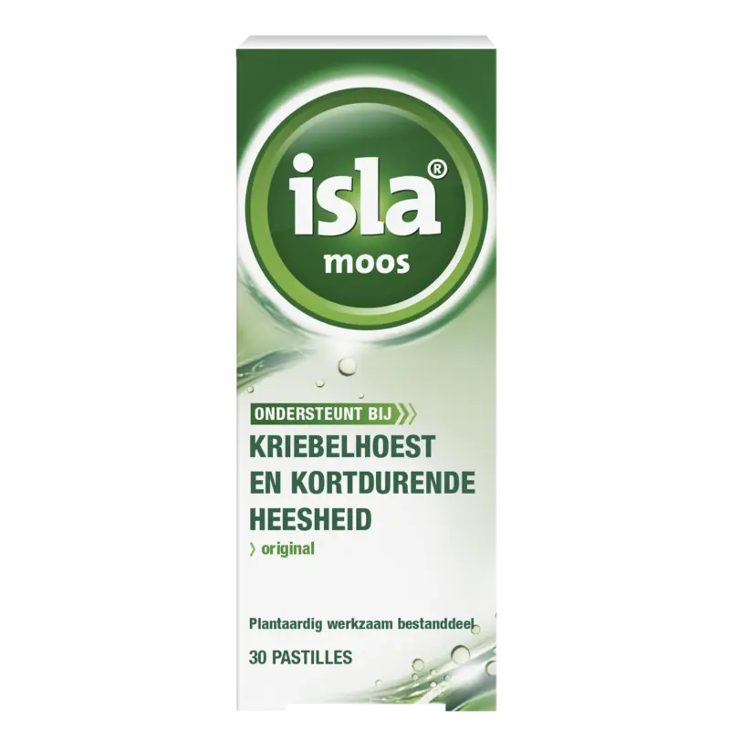 Moos pastilles kriebelhoest & heesheid