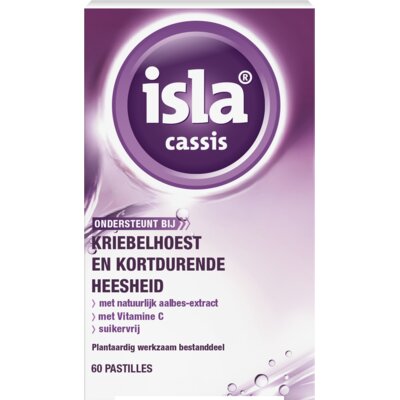 pdp-image-Isla Cassis pastilles kriebelhoest & heesheid