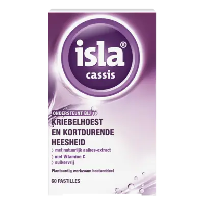 pdp-image-Isla Cassis pastilles kriebelhoest & heesheid